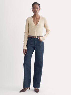 Everlane Straight-Leg Jeans in Dark Indigo